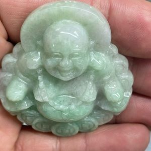Great a Jade Buddha Pendant